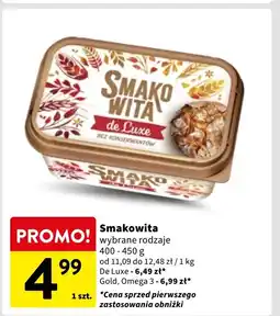 Intermarche Margaryna omega 3 Smakowita oferta