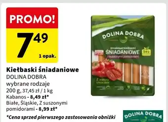 Intermarche Kiełbaski śląskie śniadaniowe Dolina Dobra oferta