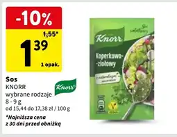 Intermarche Koperkowo-ziołowy Knorr Sos Sałatkowy oferta