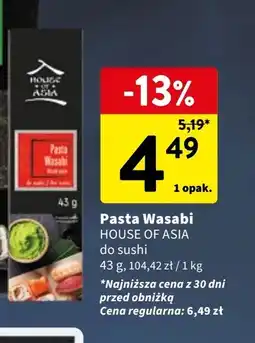 Intermarche Pasta wasabi House Of Asia oferta