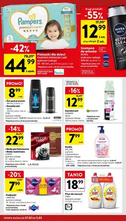 Intermarche Pieluszki dla dzieci junior 5 Pampers Premium Care oferta