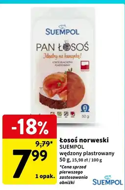 Intermarche Pan łosoś wędzony Suempol oferta