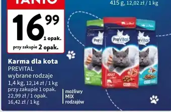 Intermarche Karma dla kota z tuńczykiem Prevital oferta