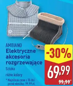 ALDI AMBIANO Elektryczne akcesoria rozgrzewające oferta