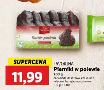 Lidl Pierniki z migdałami w czekoladzie mlecznej Favorina oferta