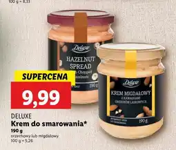 Lidl Krem do smarowania z orzechami Deluxe oferta