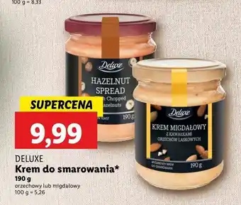 Lidl Krem do smarowania z orzechami Deluxe oferta