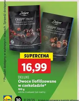 Lidl Wisnie w czekoladzie Deluxe oferta