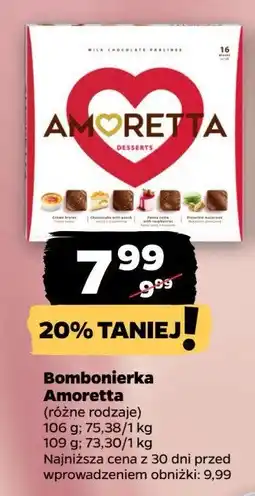 Netto Bombonierka desserts Mieszko amoretta oferta