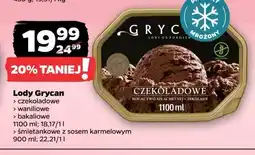 Netto Lody śmietankowe z sosem karmelowym Grycan oferta