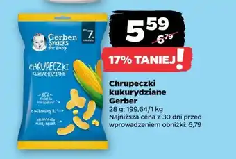 Netto Chrupki kukurydziane Gerber oferta