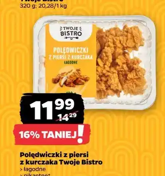Netto Polędwiczki z piersi kurczaka pikantne TWOJE BISTRO oferta