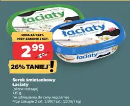 Netto Serek śmietankowy z cebulą i szczypiorkiem Łaciaty oferta