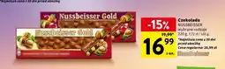 Intermarche Czekolada mleczna z całymi orzechami laskowymi Alpen gold nussbeisser gold oferta