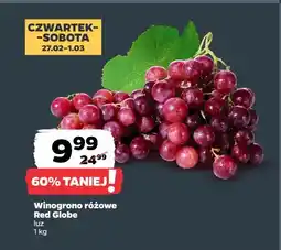 Netto Winogrona czerwone red globe oferta