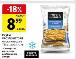 Intermarche Frytki karbowane Iglotex proste historie oferta