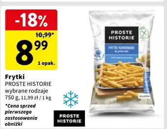 Intermarche Frytki karbowane Iglotex proste historie oferta