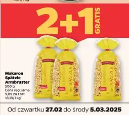 Netto Makaron kluski lane SCHWEBISCHE SPATZLE oferta