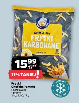 Netto Frytki karbowane Chef pomme oferta