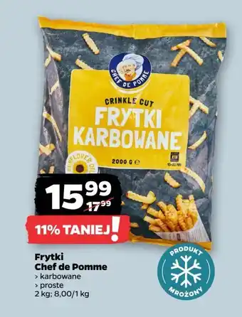 Netto Frytki karbowane Chef pomme oferta