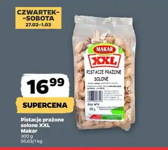 Netto Pistacje prażone solone Makar oferta