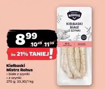 Netto Kiełbaski białe z szynki Mistrz rohus oferta