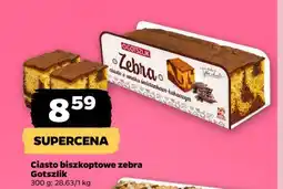 Netto Ciasto zebra Gotszlik oferta