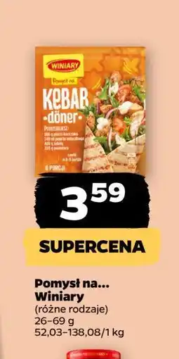 Netto Kebab doner Winiary pomysł na oferta