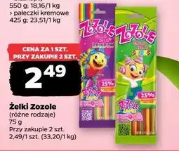 Netto Żelki sticks Mieszko zozole hello żelo oferta