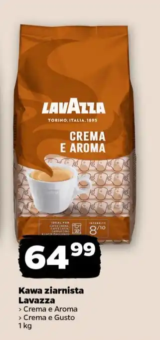 Netto Kawa Lavazza espresso crema e aroma oferta