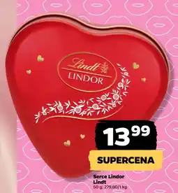 Netto Bombonierka serce Lindt lindor oferta