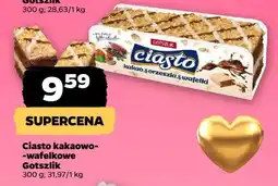 Netto Ciasto kakaowo-wafelkowe Gotszlik oferta