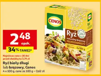 Auchan Ryż brązowy Cenos oferta