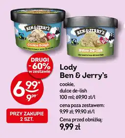 Żabka Lody dulce de-lish Ben & jerry's oferta