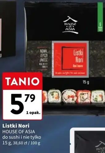 Intermarche Sushi nori House of asia oferta