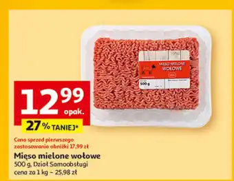 Auchan Mięso mielone wołowe oferta