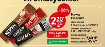 Żabka Kawa Nescafe 2in1 coffee + creamer oferta