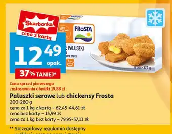 Auchan Chickensy Frosta oferta