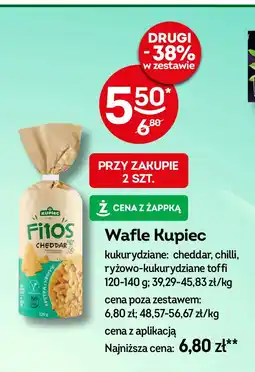 Żabka Wafle kukurydziane toffi oferta