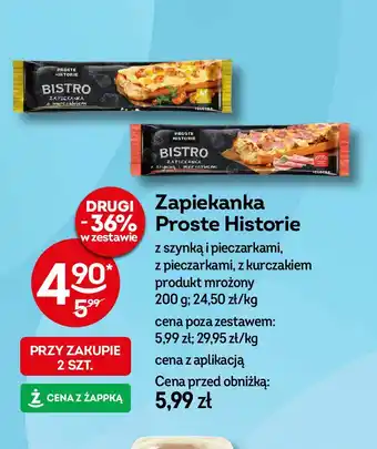 Żabka Zapiekanka z pieczarkami Iglotex proste historie bistro oferta