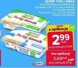 Stokrotka Serek śmietankowy ze szczypiorkiem Piątnica twój smak oferta