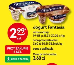 Żabka Jogurt z mleczną czekoladą Danone fantasia e. wedel oferta