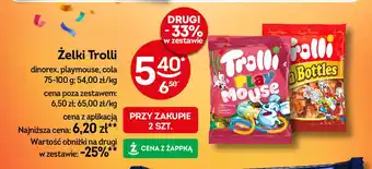 Żabka Żelki cola bottles Trolli oferta