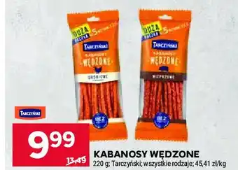 Stokrotka Kabanosy wędzone wieprzowe Tarczyński oferta