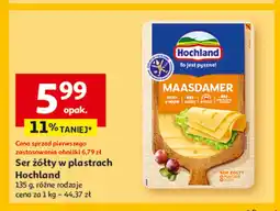 Auchan Ser maasdamer plastry Hochland oferta