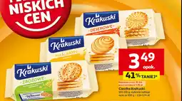 Auchan Ciastka deserowe Krakuski Krakuski bahlsen oferta