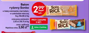 Żabka Baton ryżowy caramel SONKO SOOO RICE oferta