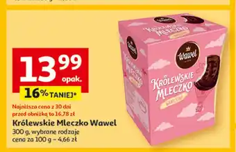 Auchan Królewskie mleczko malinowe Wawel królewskie mleczko oferta