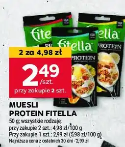 Stokrotka Musli proteinowe banan Fitella musli oferta