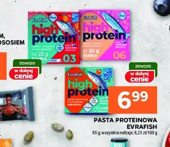 Stokrotka Pasta proteinowa z tuńczykiem cytrynowa Evrafish oferta